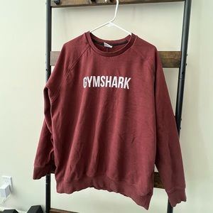 Gymshark Crewneck Maroon Large